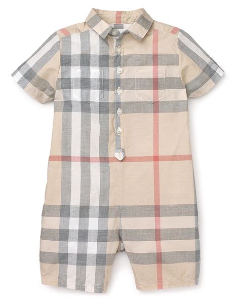 Burberry brand newborn clothes